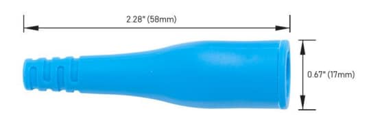 Pomona Electronics 73104 DIY Insulated BNC (M) Connectors